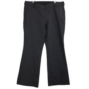 Lane Bryant The Allie Dress Gray Flat Front Pants